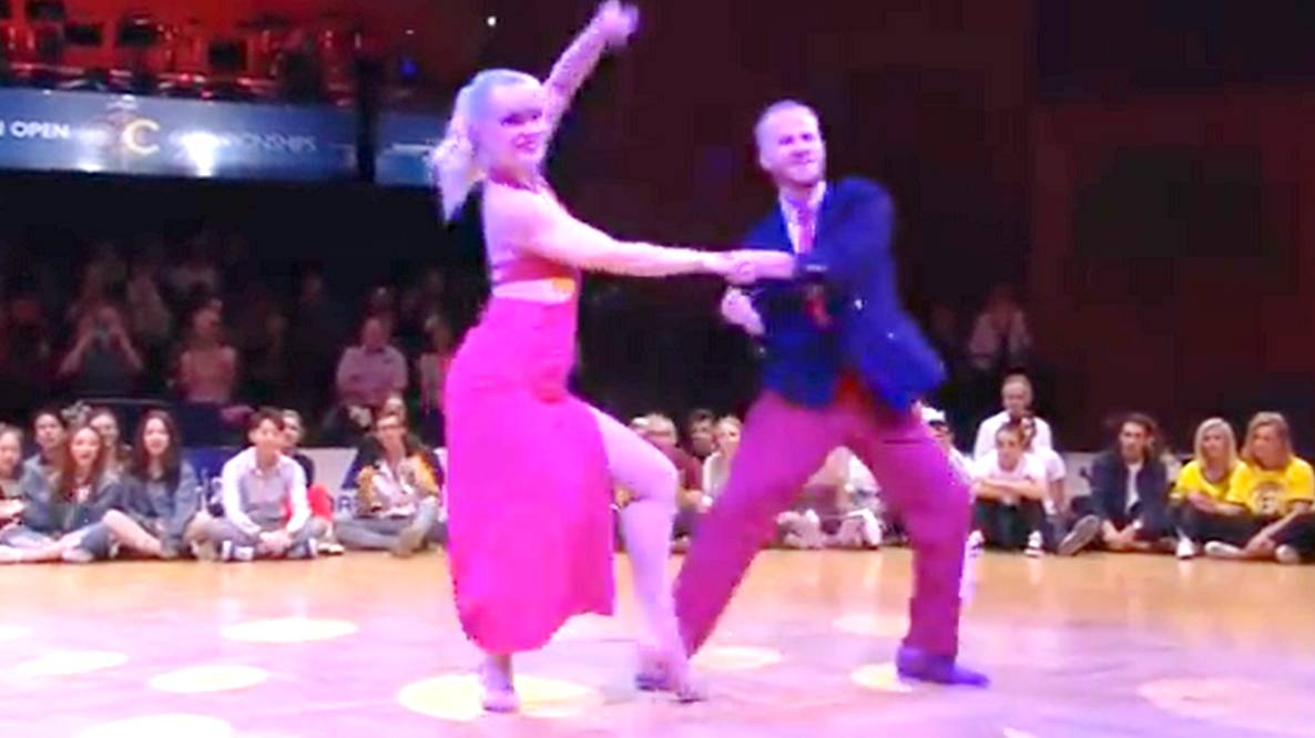 Boogie Woogie European Championship 1st Place Sondre Tanya. Твнцы смотреть онлайн
