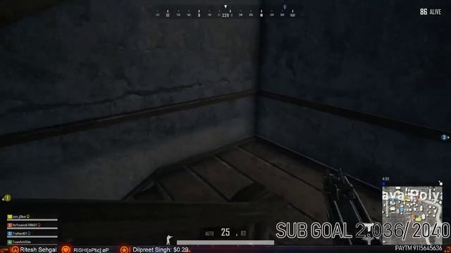 [🔴LIVE] PUBG PC LIVE | SUBSCRIBE AND JOIN !SPONSOR !PAYTM смотреть онлайн