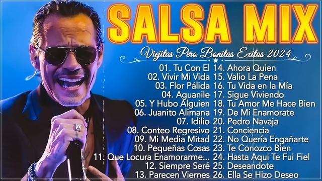 EDDIE SANTIAGO, WILLIE GONZALES, JERRY RIVERA, MAELO RUIZ - VIEJITAS SALSA ROMANTICA MIX 2024 смотреть онлайн