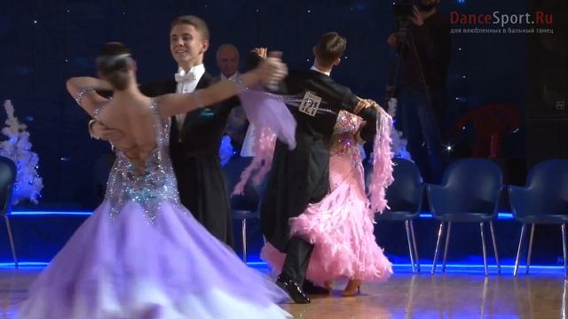 Александр Мельнов - Мария Кленкова, 1/2 English Waltz смотреть онлайн