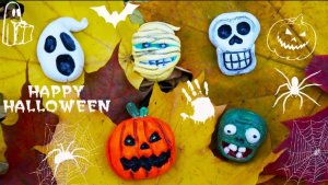DIY Halloween Monsters Мультяшные монстры на Хеллоуин