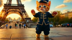 Котята разных стран танцуют