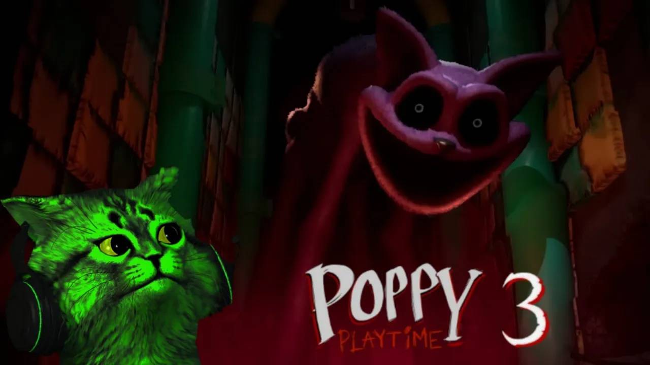 Глубь фабрики! Поппи время играть 3⏪Poppy Playtime 3⏪1 часть смотреть онлайн