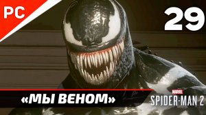 «МЫ ВЕНОМ» ✪ Прохождение Marvel's Spider-Man 2 на ПК — Часть 29 (РУССКАЯ ОЗВУЧКА) «NG+»