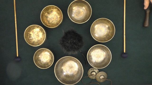 Акустический сет кованых чаш Full Moon Nepal #25-02 смотреть онлайн