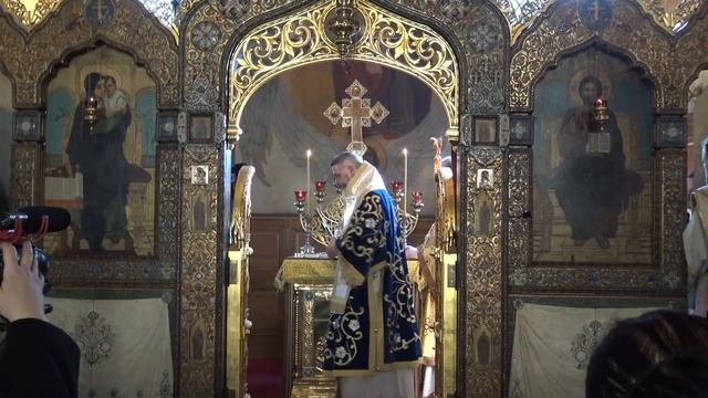 Божественная литургия в день памяти Святителя Серафима (Соболева) Богучарского Чудотворца. смотреть онлайн