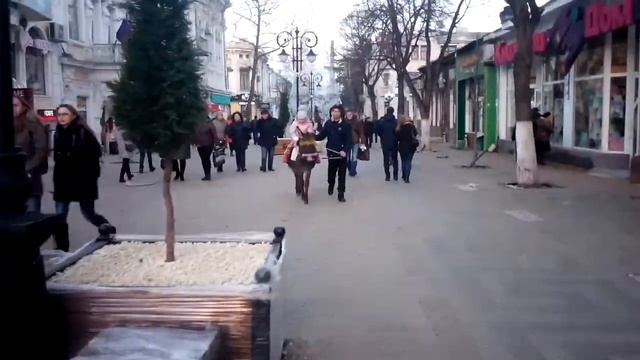 Прогулка по Симферополю 3 января 2017 года смотреть онлайн