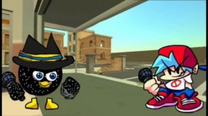 черный гусь фнф мод #chickengan #видео