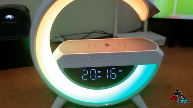 LED WIRELESS CHARGING SPEAKER KP-3401, LUMINARIA, RELÓGIO, CAIXA DE SOM E CARREGADOR #PLAYJORGE смотреть онлайн
