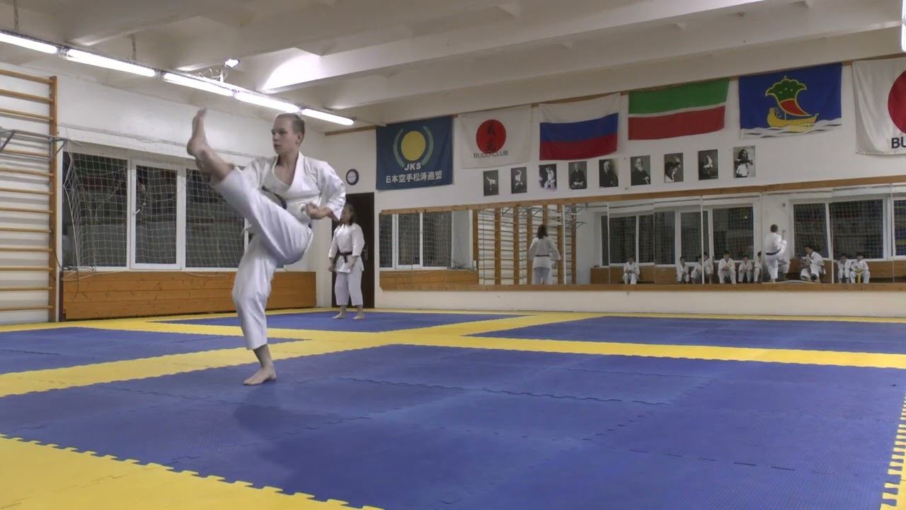 СК "БУДО" техника каратэ смотреть онлайн