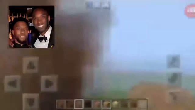 Minecraft Pocket edition Art Timelapse - "Kobe Bryant x Chadwick Aaron Boseman" смотреть онлайн