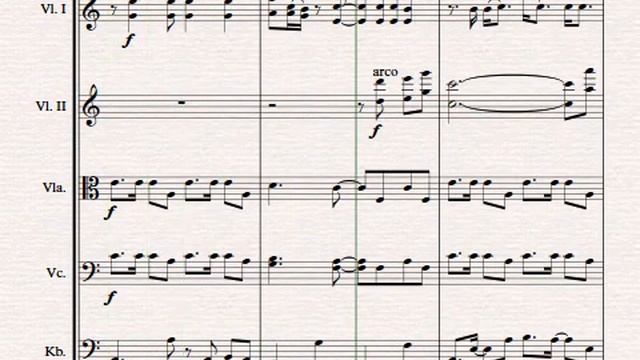Send Me On My Way (Rusted Root) - Strings - Sheet Music by Johannes Christ смотреть онлайн