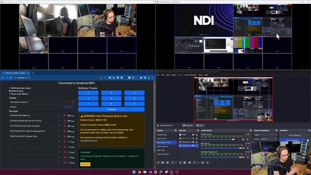 How to use Multiview for NDI with OBS! смотреть онлайн