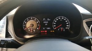 Как включить цифровой спидометр на Solaris