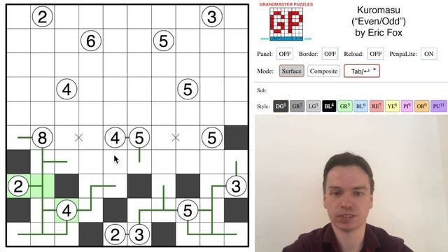 GMPuzzles - 2021/11/18 - Kuromasu by Eric Fox смотреть онлайн