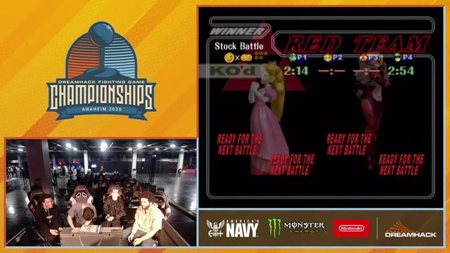 Nut/Vavez (Red) vs. Toucan/Florp (Green) - Doubles: Losers Finals | DreamHack Anaheim 2020 SSBM смотреть онлайн