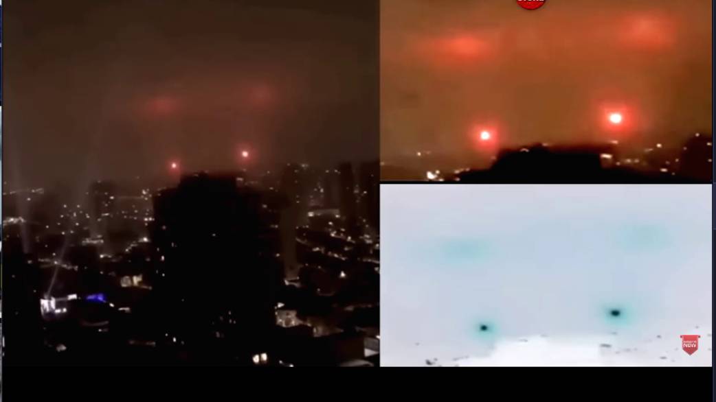 В Бразилии ГИГАНТСКИЕ НЛО приземлялись у всех на глазах смотреть онлайн