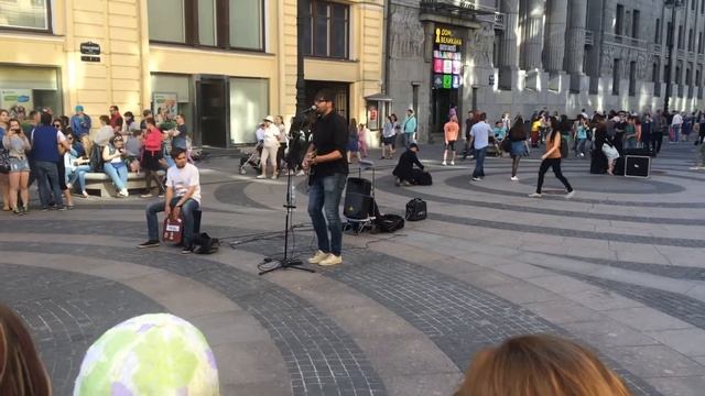 Санкт-Петербург 2018 день города. Уличные музыканты смотреть онлайн