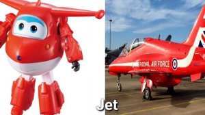 Super Wings ALL Characters In Real Life