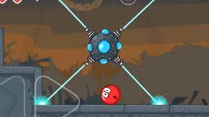 Играем в  Red ball 4. красный шар 4
