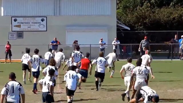 Okapi Wanderers Junior Varsity vs Cardenal Gibbons Varsity 01 17 2015 at North Broward Park смотреть онлайн