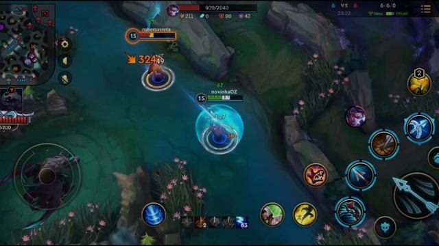 Ritmo fatal vs Mata craquens (vayne) League of legends: wild rift смотреть онлайн