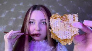 АСМР Итинг меда 🍯