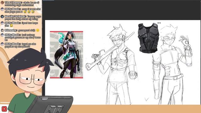 【DRAWING】Valorant Agent Concept TiksTV Part 2 смотреть онлайн