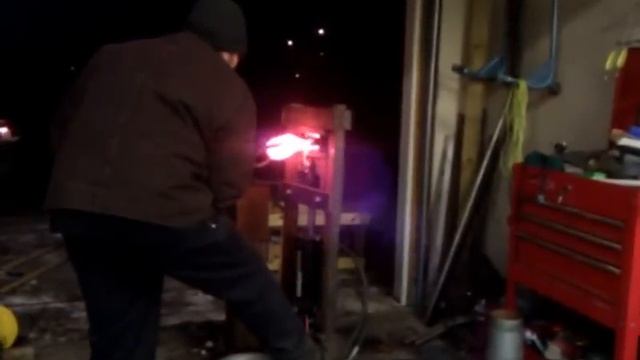 9 pounds of bloom steel in a press смотреть онлайн