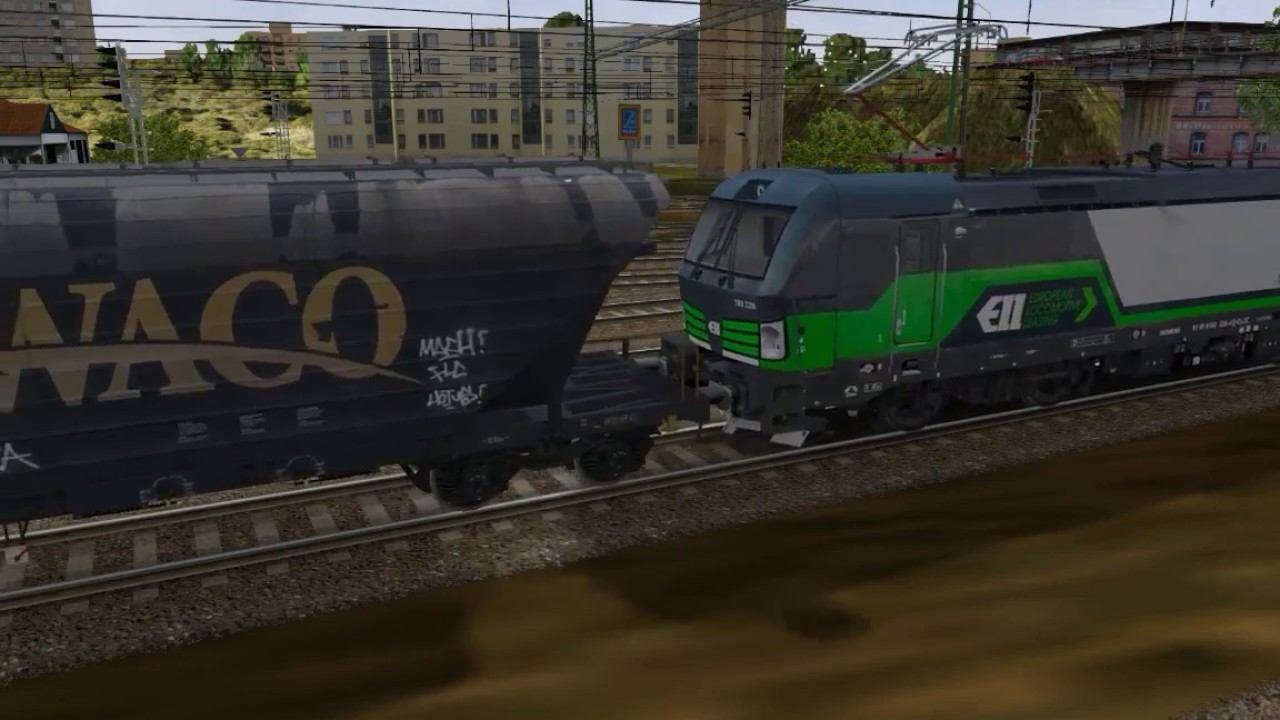 Electric locomotive Vectron for Open Rails смотреть онлайн