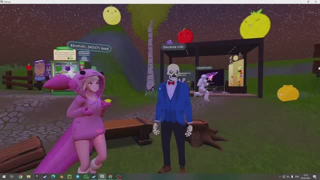 играем в VRchat (с другом)