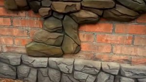 Оконный проем в артбетоне.