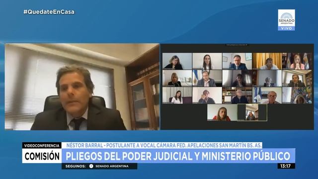 DR. NÉSTOR BARRAL - COMISIÓN DE ACUERDOS 29-09-20 смотреть онлайн