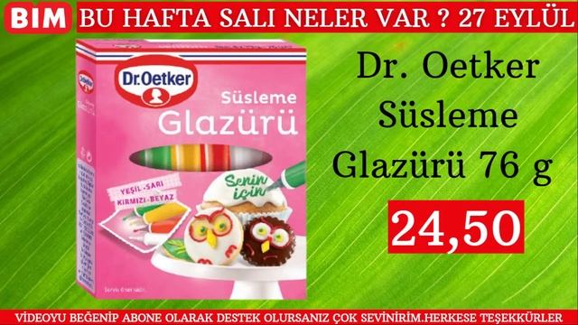 BİM BU SALI ✅ | BİM 27 EYLÜL 2022 | BİM PASTACILIK ÜRÜNLERİ| BİM AKTÜEL | Bim Kampanyaları смотреть онлайн