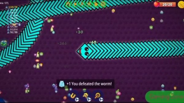 Gaming Video - Worms Zone io - Game play - Gaming Zone Pk
