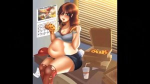 49 Beautiful Anime Girl's Weight Gain Sequences & Stuffing (18+)