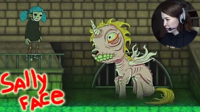 [TheViktoryShow] САЛЛИ-КРОМСАЛИ ЖУТКИЙ КОШМАР SALLY FACE Салли Фейс Полное Прохождение Эпизод 2 смотреть онлайн