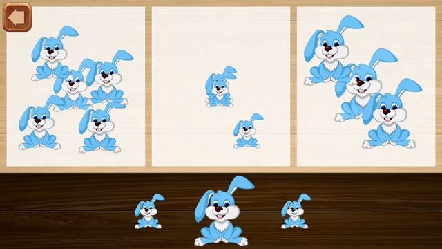 Sorter - Toddler & Baby Educational Learning Games - Rabbit Size Sort for Kids смотреть онлайн