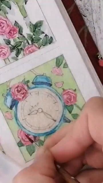 3. Акварель - розовое настроение. смотреть онлайн