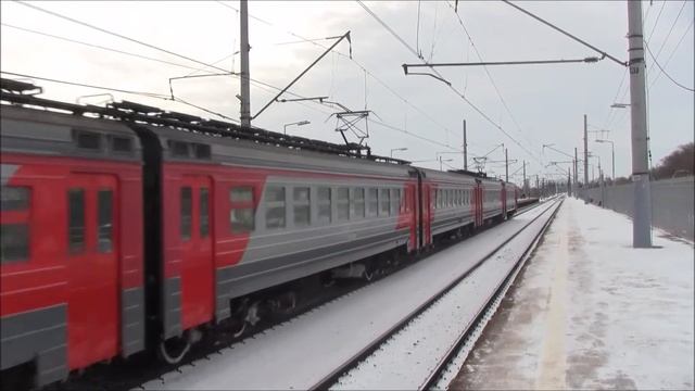 Электропоезд ЭР2Т-7162, СПб / EMU ER2T-7162 смотреть онлайн