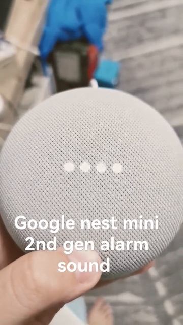 Google nest mini 2nd gen alarm sound #shorts смотреть онлайн