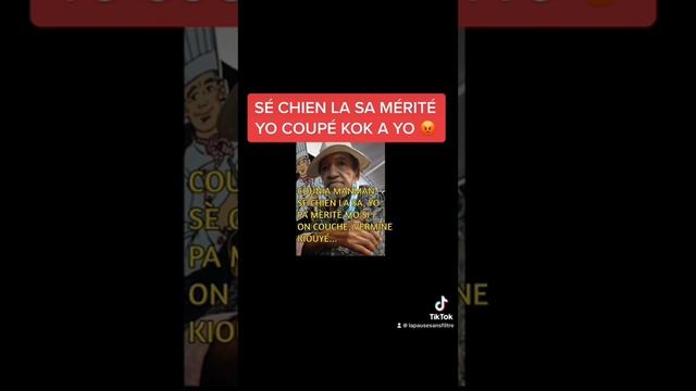 Tan guel a chien la, yo mérité coupé Kok a c messié… смотреть онлайн
