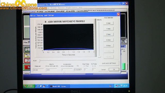ChinaCNCzone Mini 5 Axis CNC Machine HY-3040 TB5 ---Mach 3 Software setting смотреть онлайн