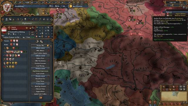Let's Play Europa Universalis 4 - Brandenburg Part One with Co-Host Jim! смотреть онлайн