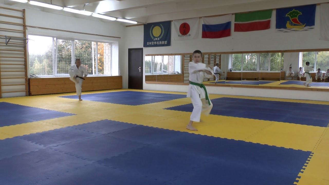 ката СК "БУДО" техника каратэ смотреть онлайн