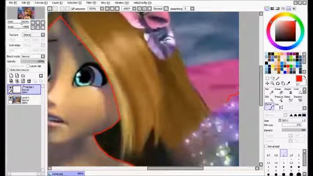 PaintTool Sai - Color Overs смотреть онлайн