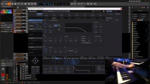State Azure Korg Wavestate sound design + full track  livestream edit