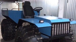 Вездеход-болотоход "Штурман". Первый выезд