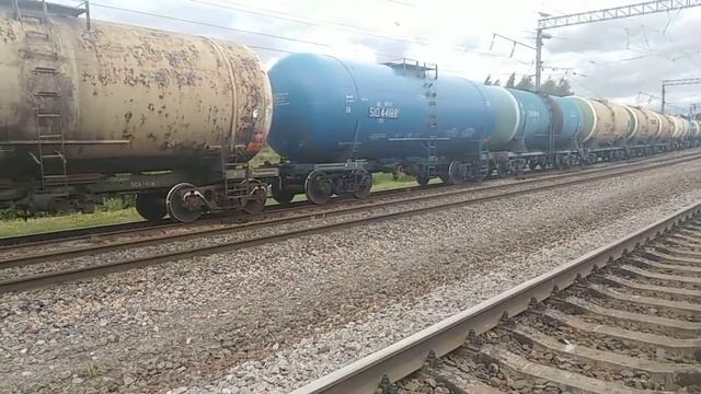 Манёвры Тепловоза ЧМЭ3-4489 На Ст Петряека смотреть онлайн