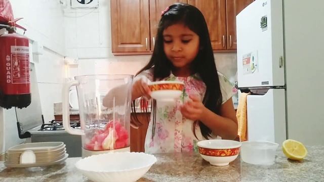 Fresh Watermelon Lemonade #kids cooking #WatermelonLemonade смотреть онлайн